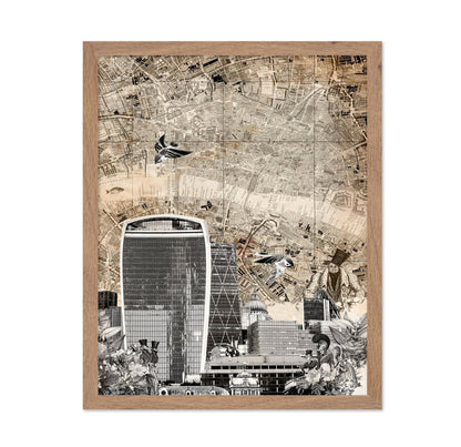 London Map Skyline