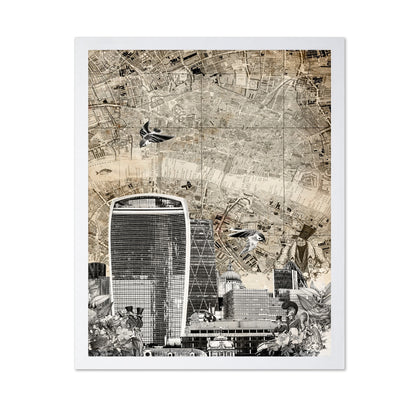 London Map Skyline