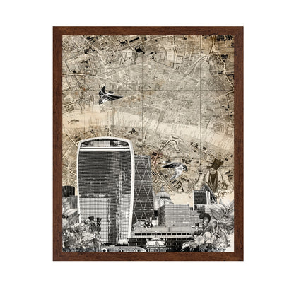London Map Skyline