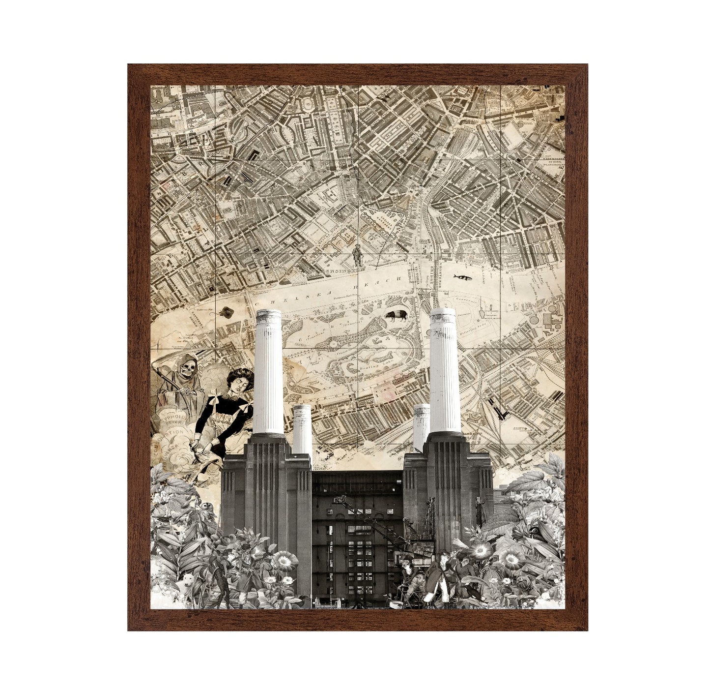 London Vintage Collage No2