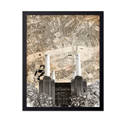 London Vintage Collage No2