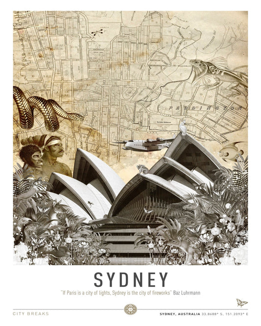 Sydney Vintage Collage