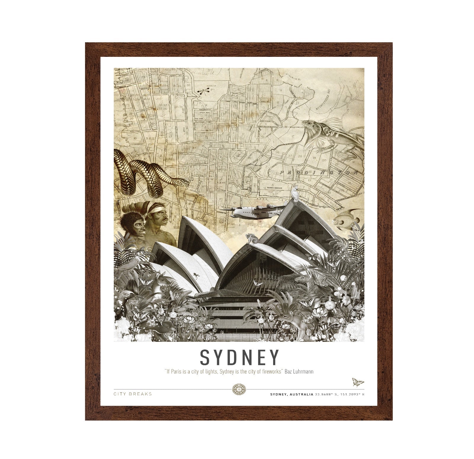 Sydney Vintage Collage
