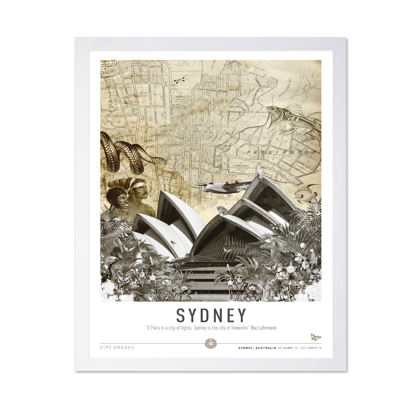 Sydney Vintage Collage