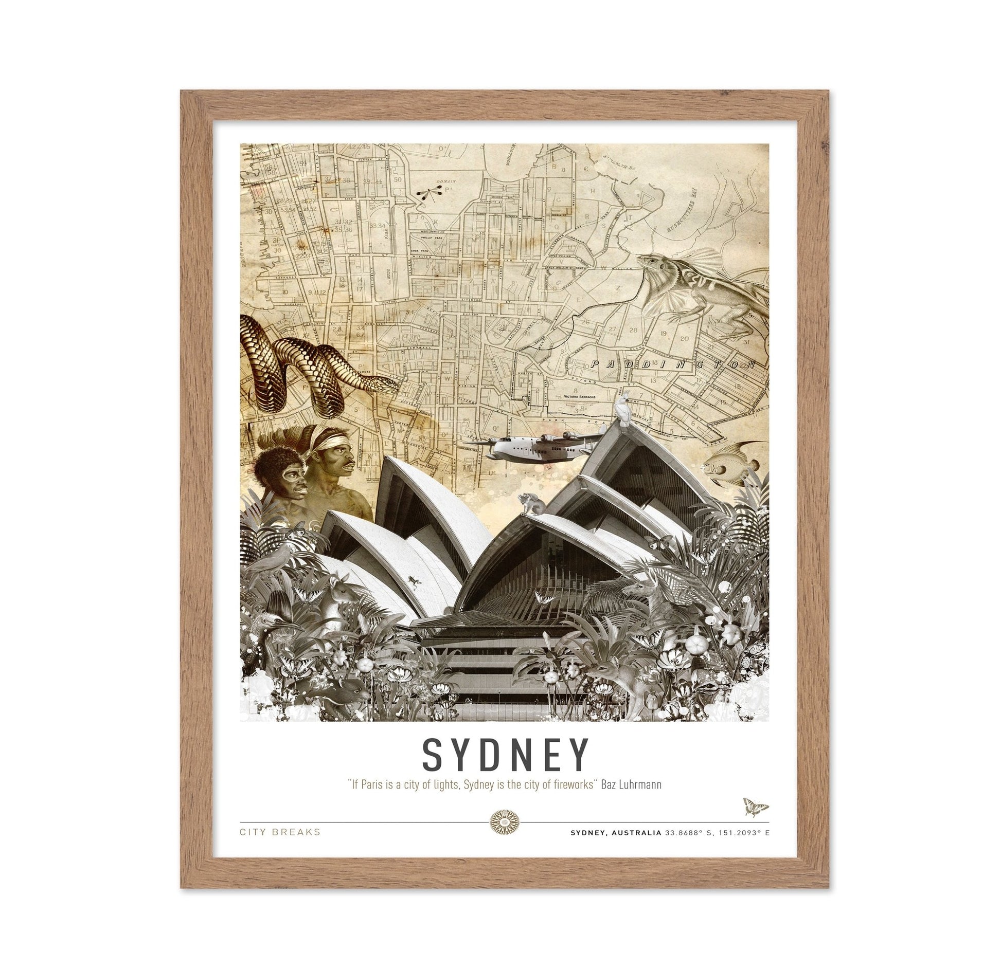 Sydney Vintage Collage