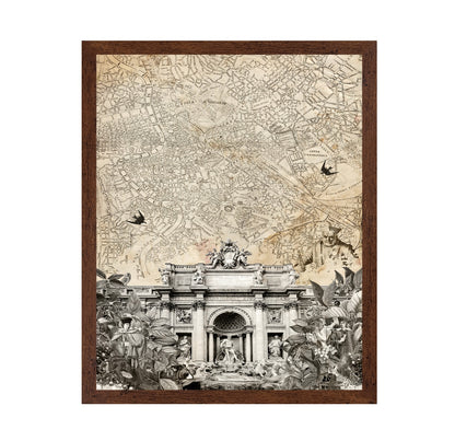 Rome Vintage Collage
