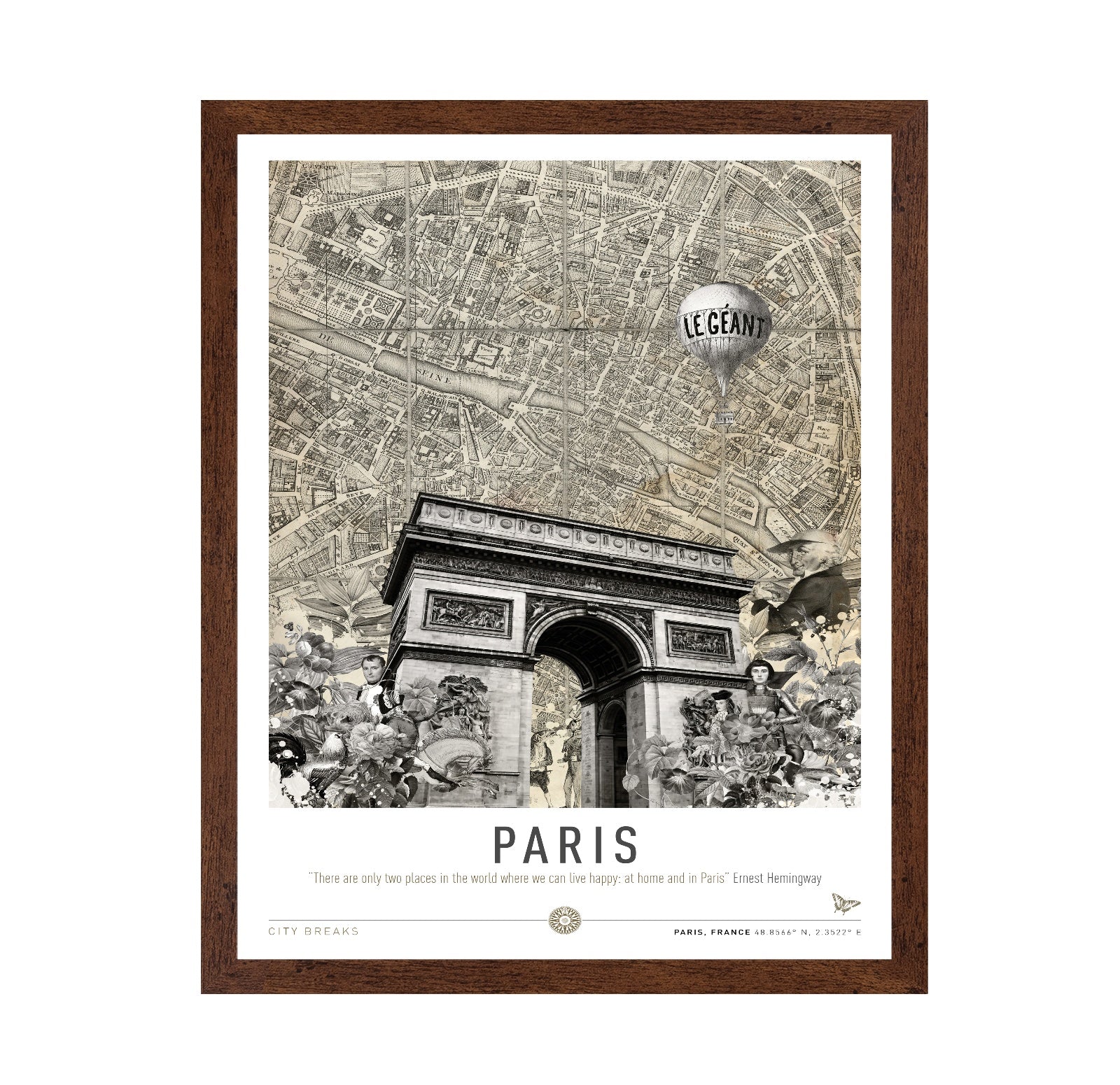 Paris Vintage Collage No1