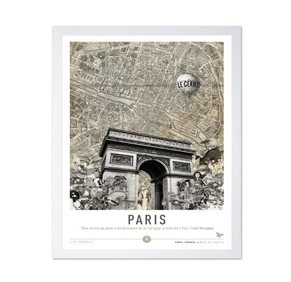 Paris Vintage Collage No1