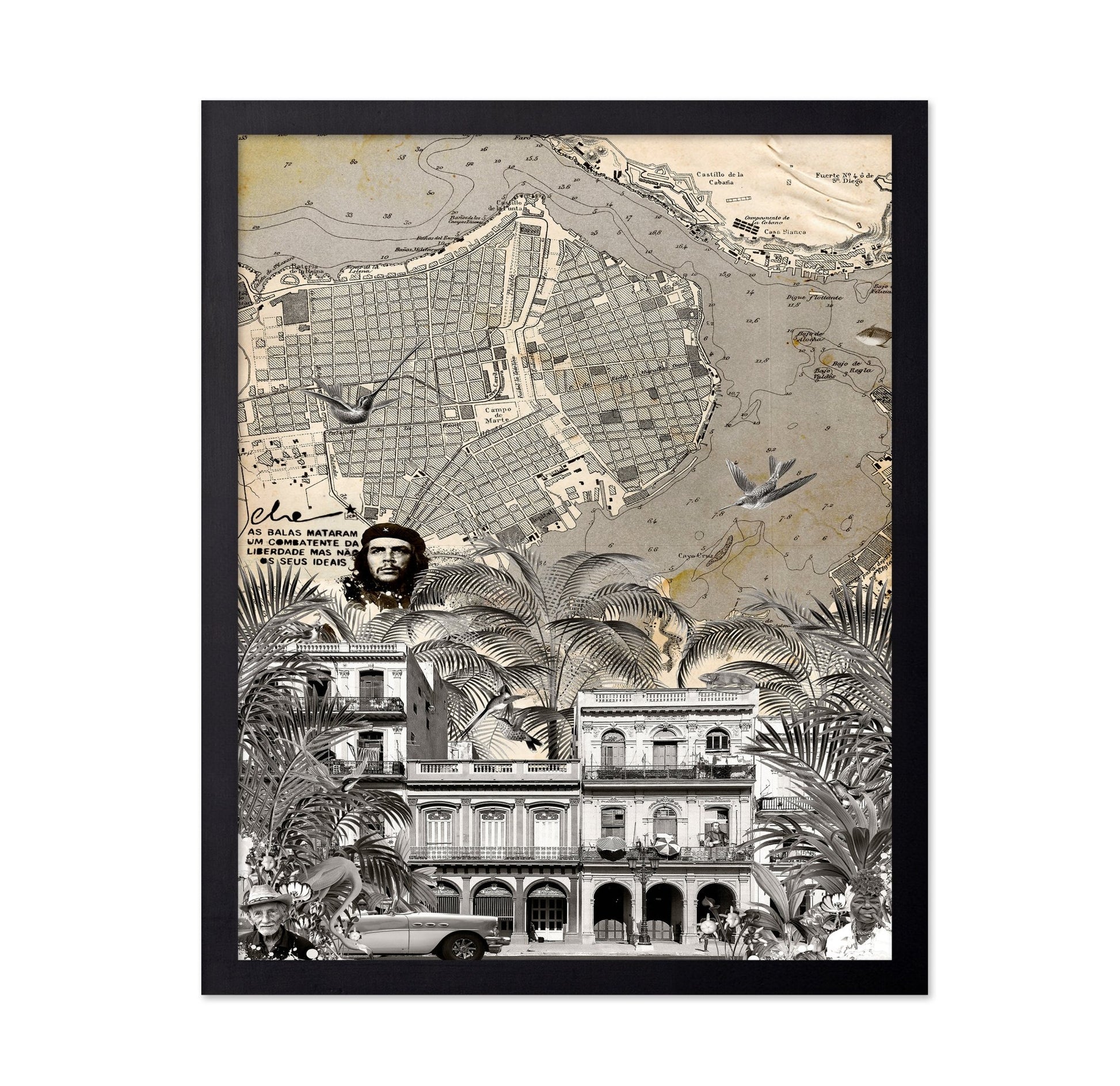 Havana Vintage Map No2