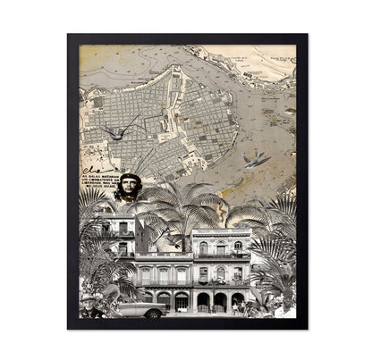 Havana Vintage Map No2