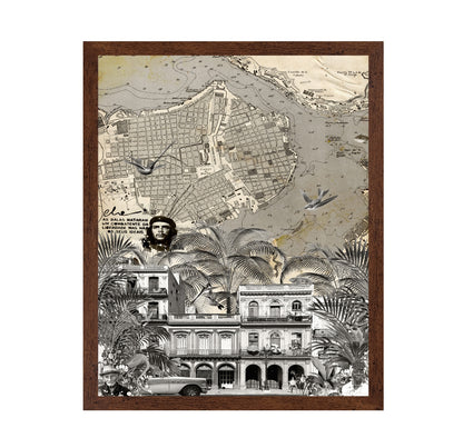 Havana Vintage Map No2