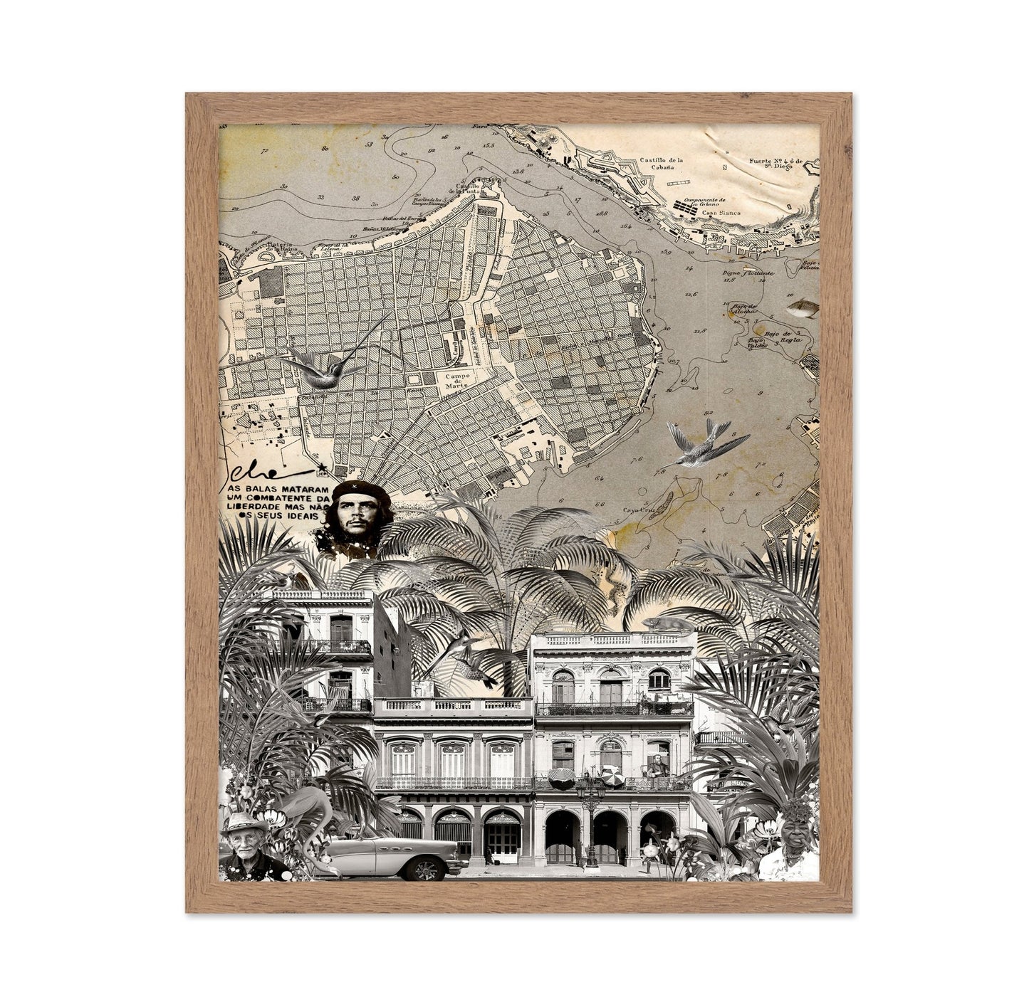 Havana Vintage Map No2
