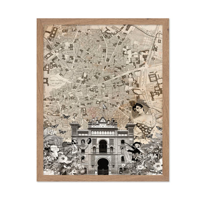 Madrid Vintage Collage No2