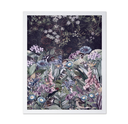 Vintage Floral Birds