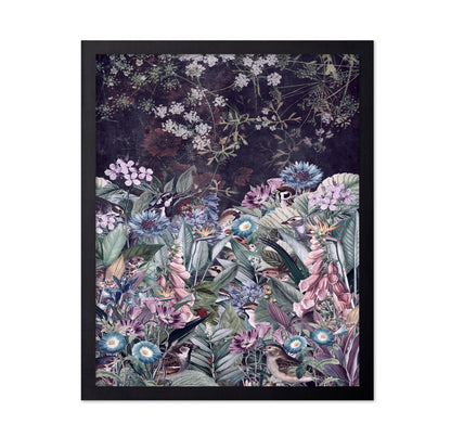 Vintage Floral Birds