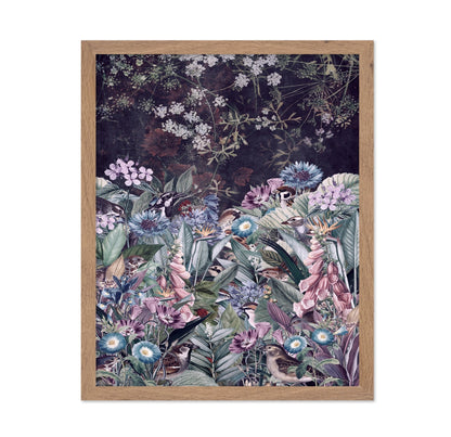 Vintage Floral Birds