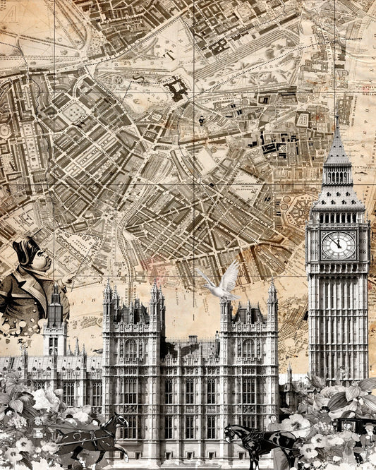 London Vintage Map