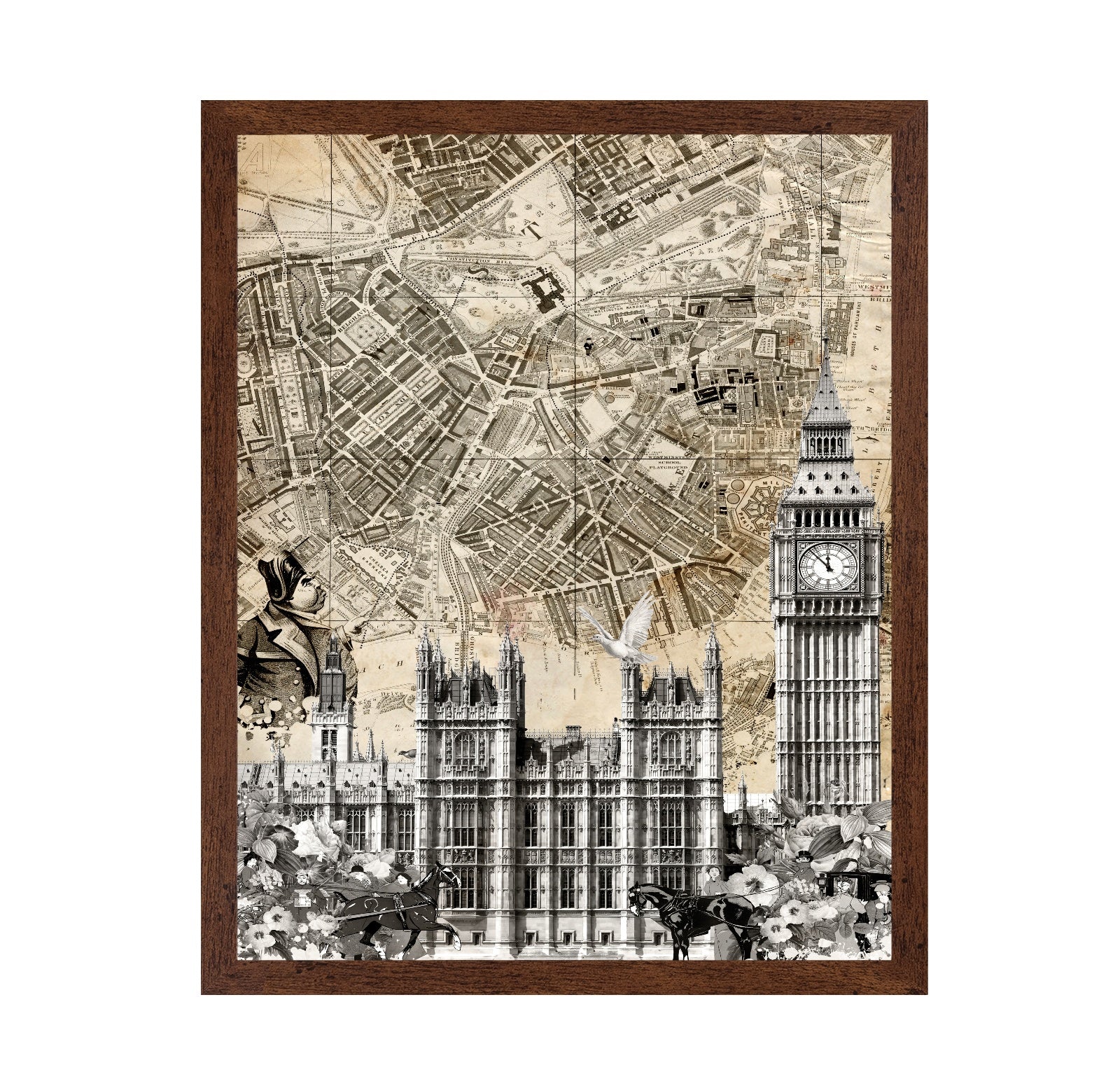 London Vintage Map