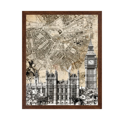 London Vintage Map