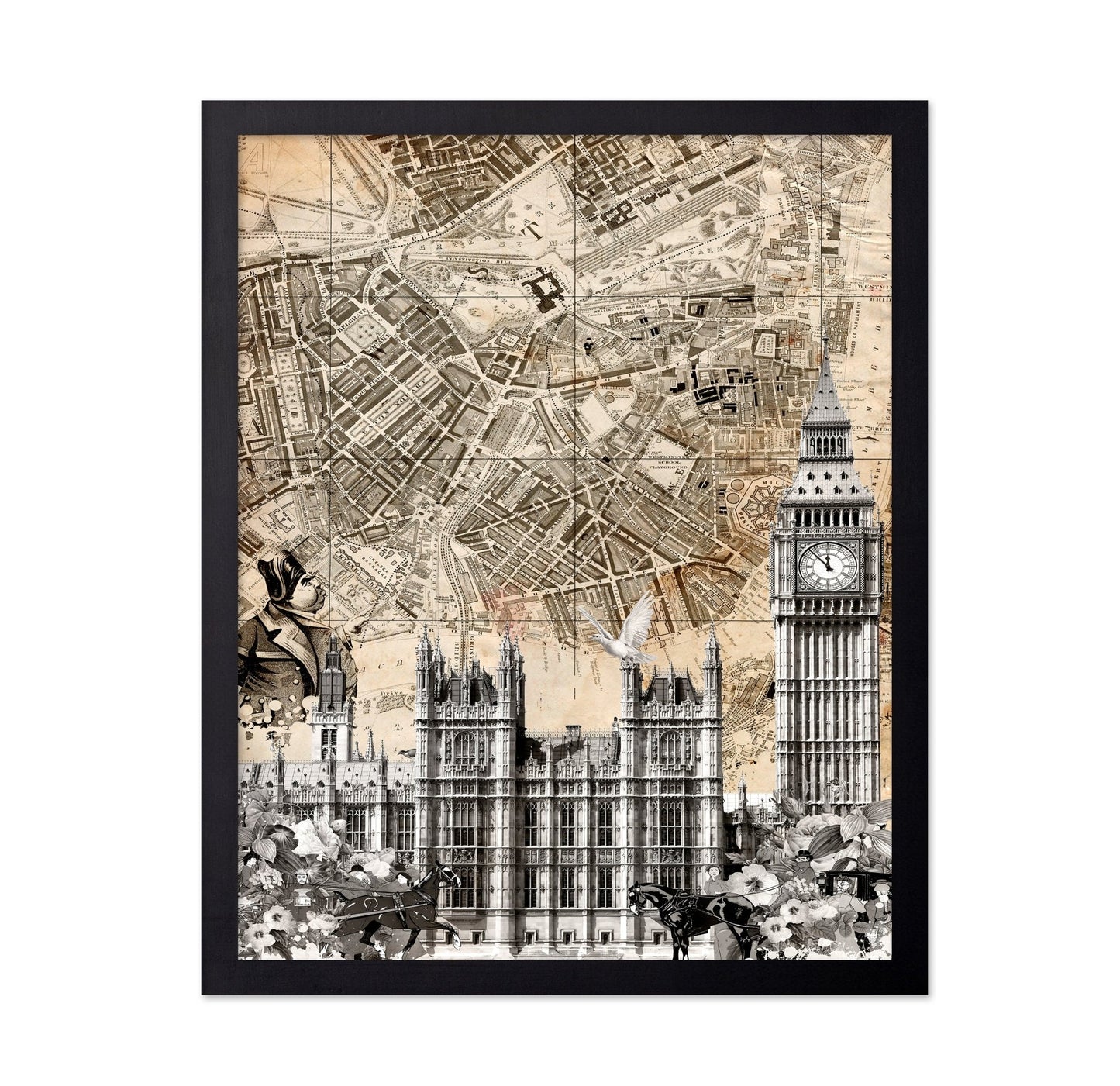 London Vintage Map