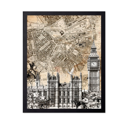 London Vintage Map