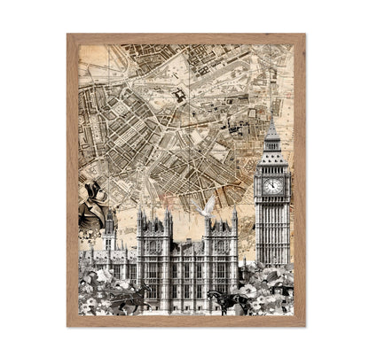 London Vintage Map