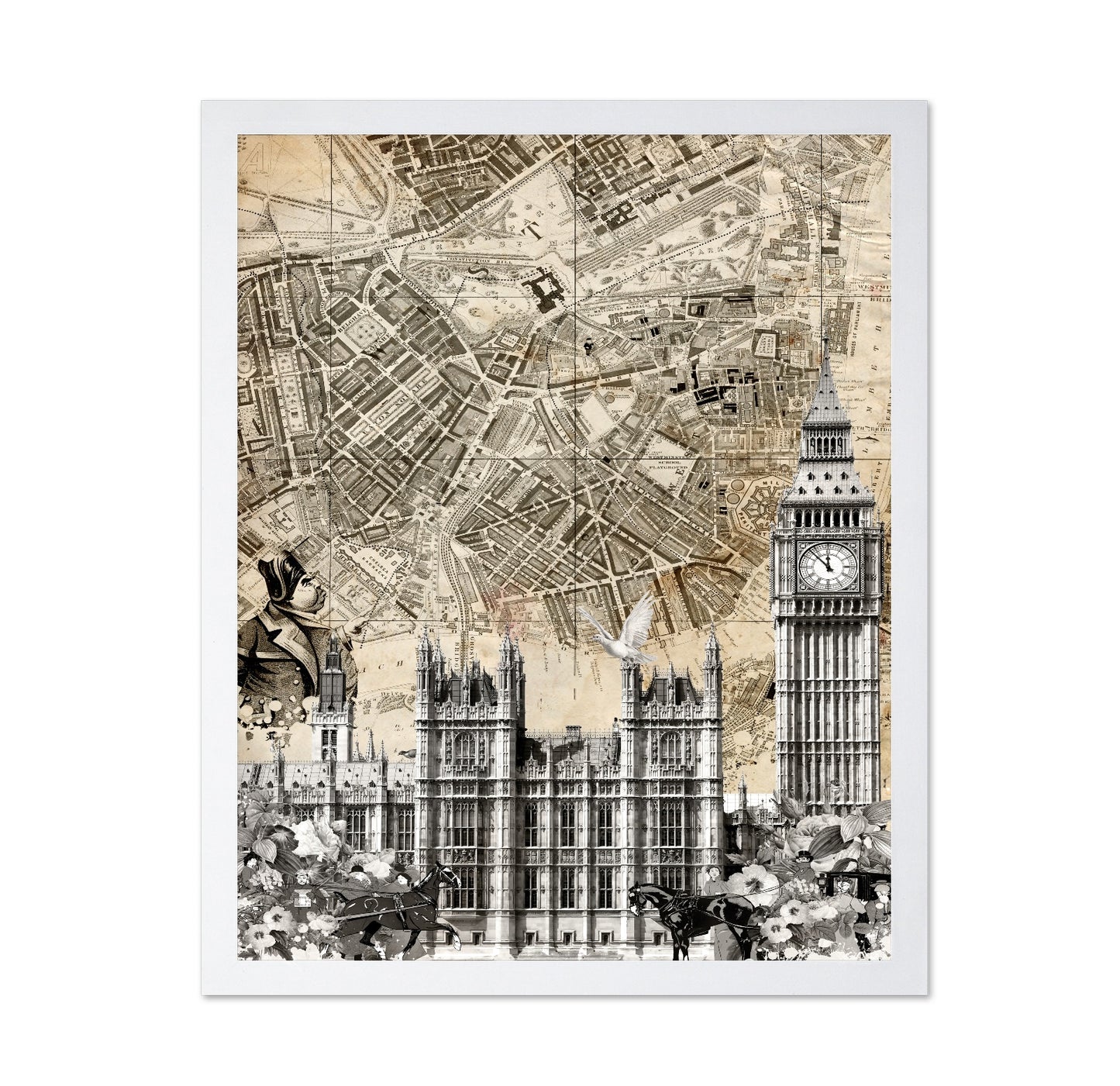 London Vintage Map