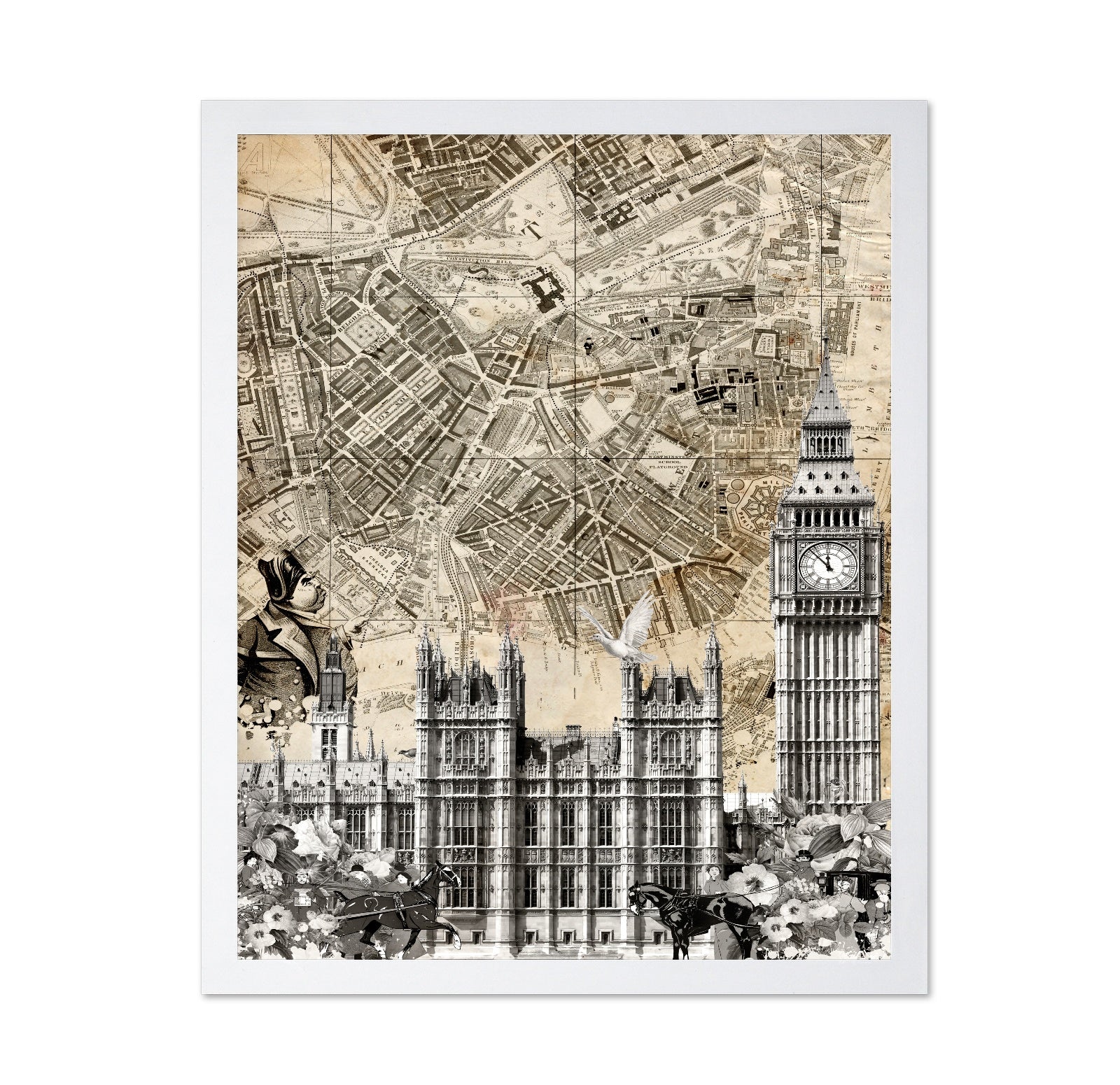 London Vintage Map