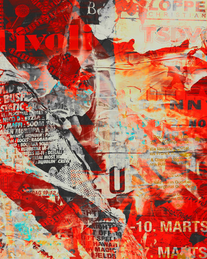 Urban Red Collage