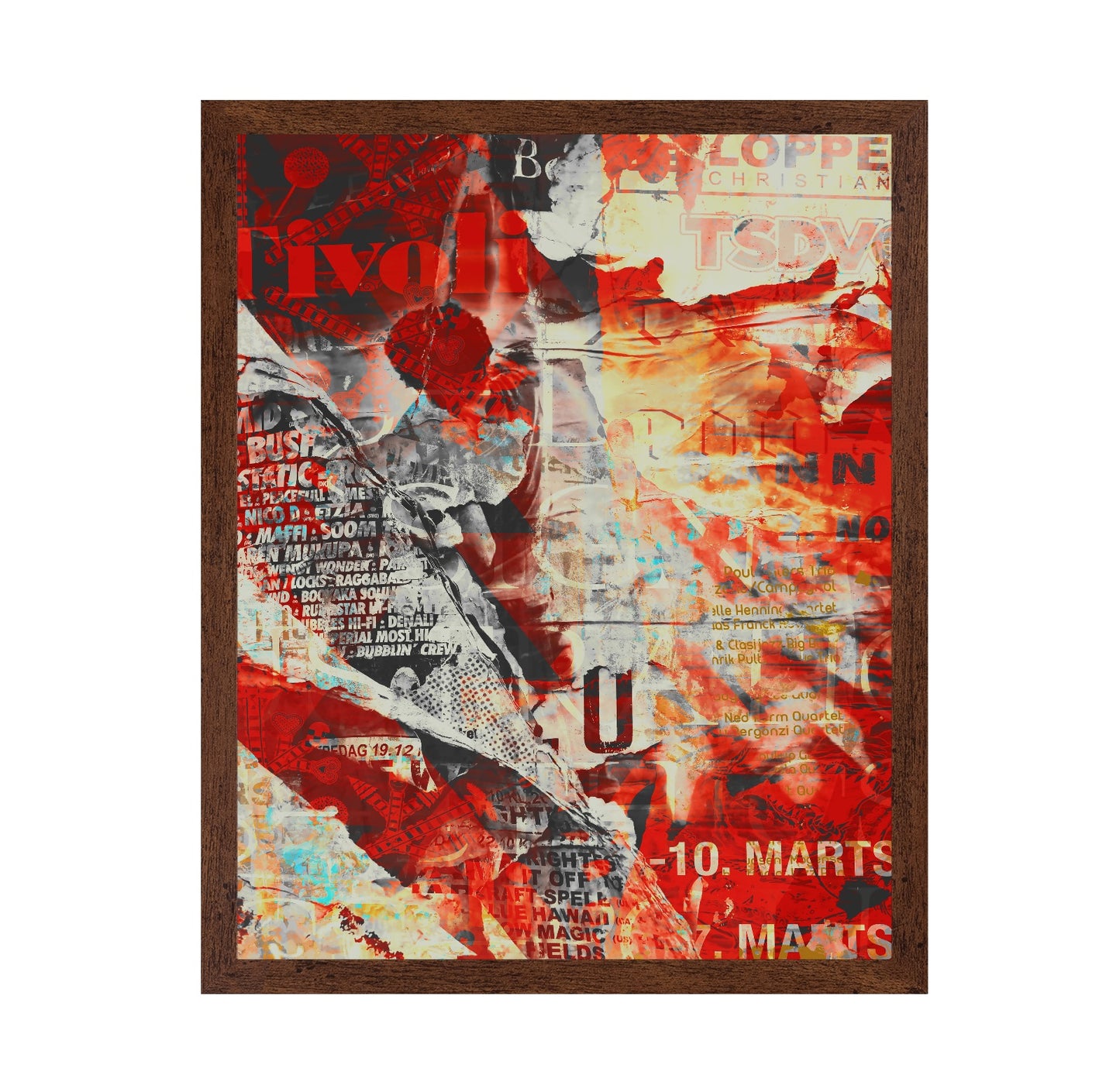Urban Red Collage