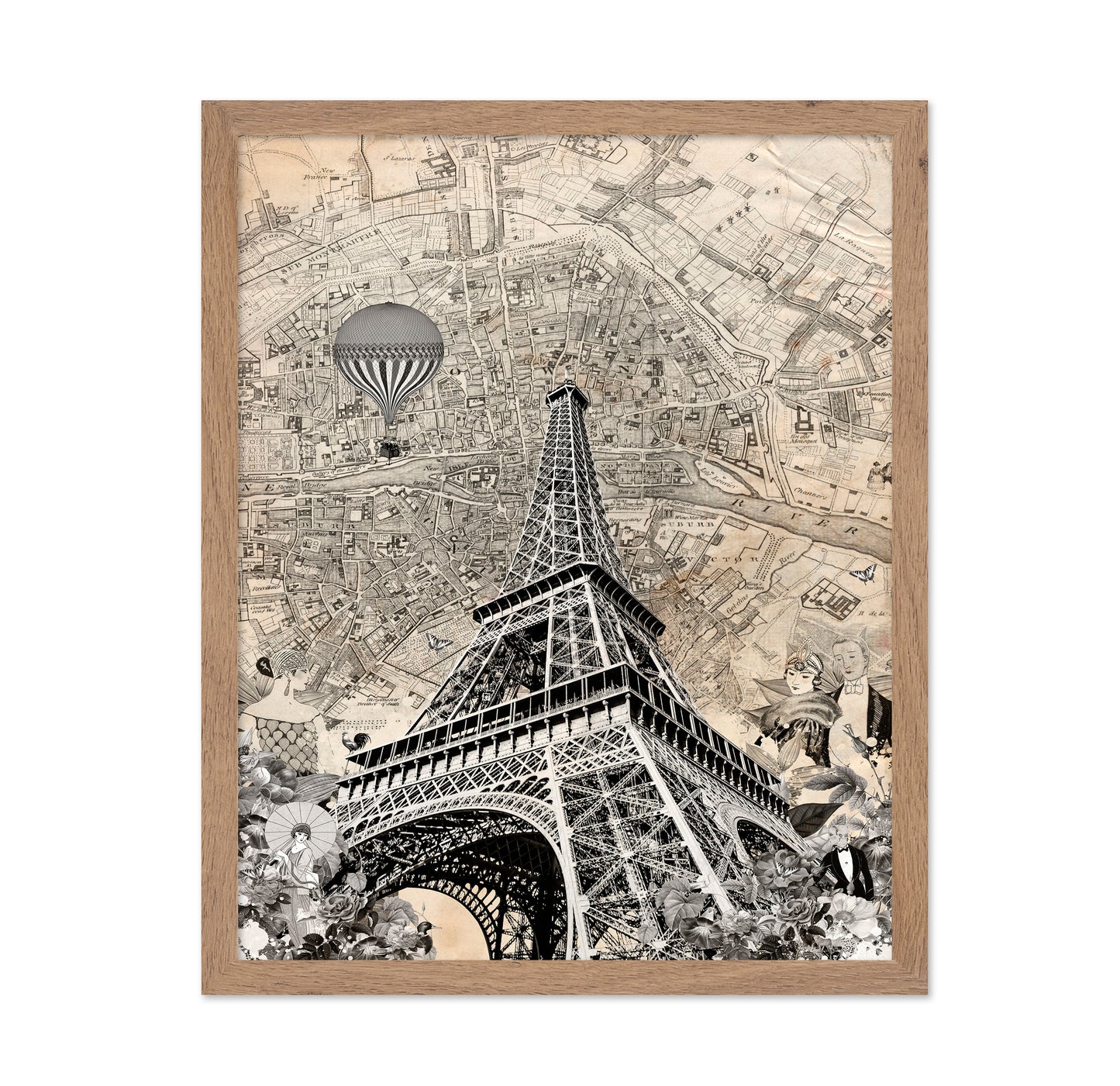 Paris Vintage Collage No2