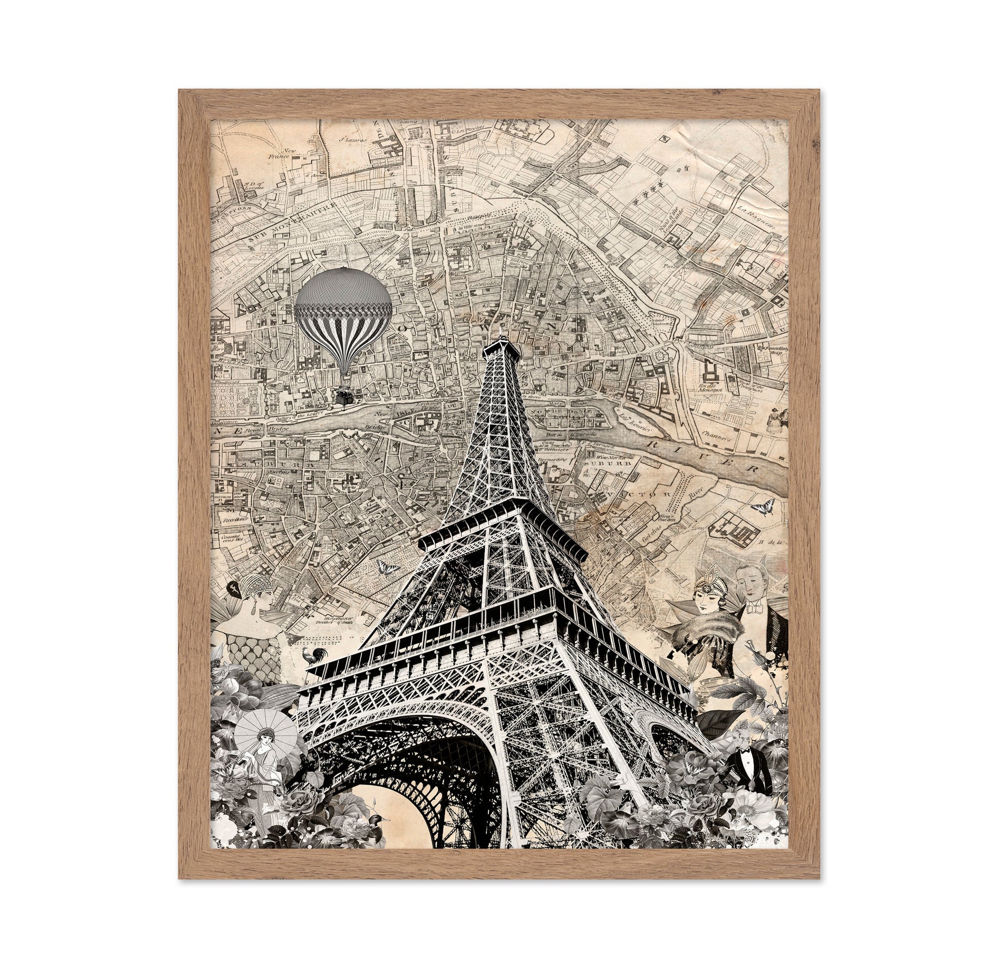 Paris Vintage Collage No2