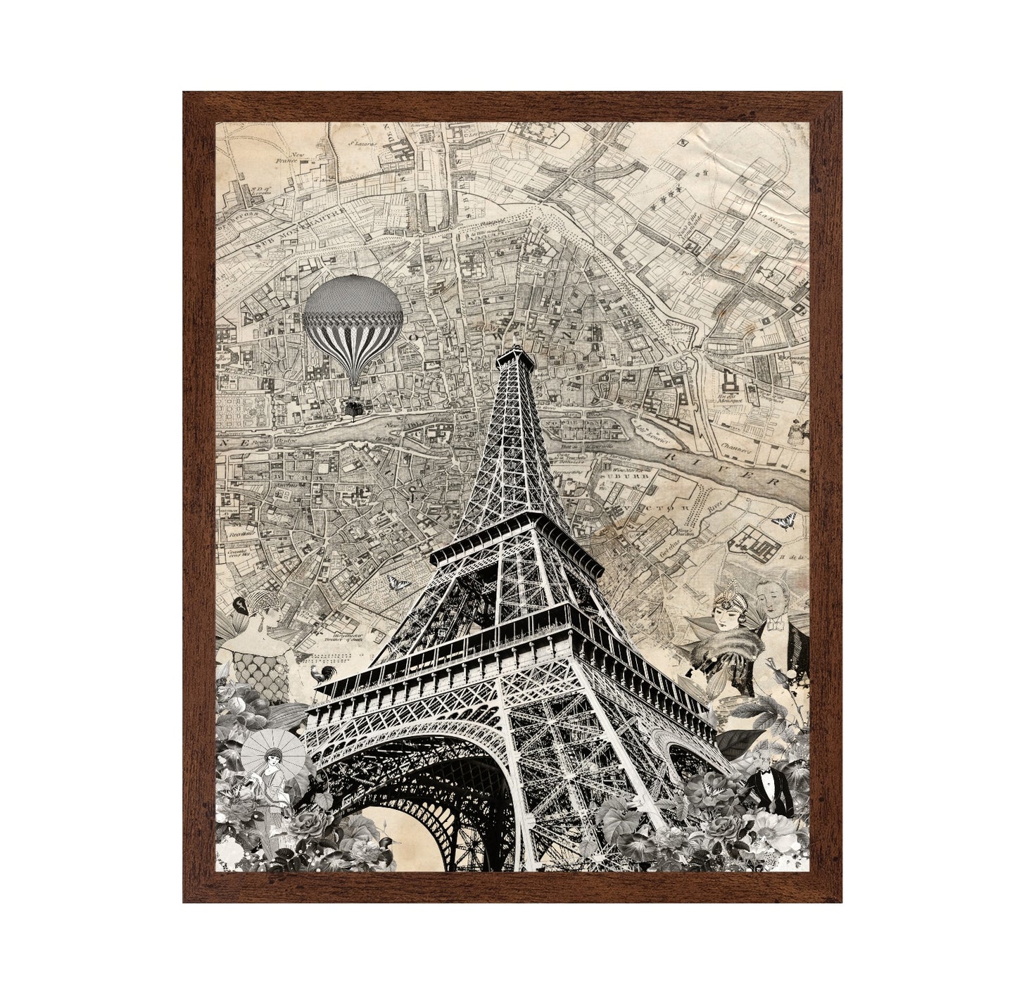 Paris Vintage Collage No2
