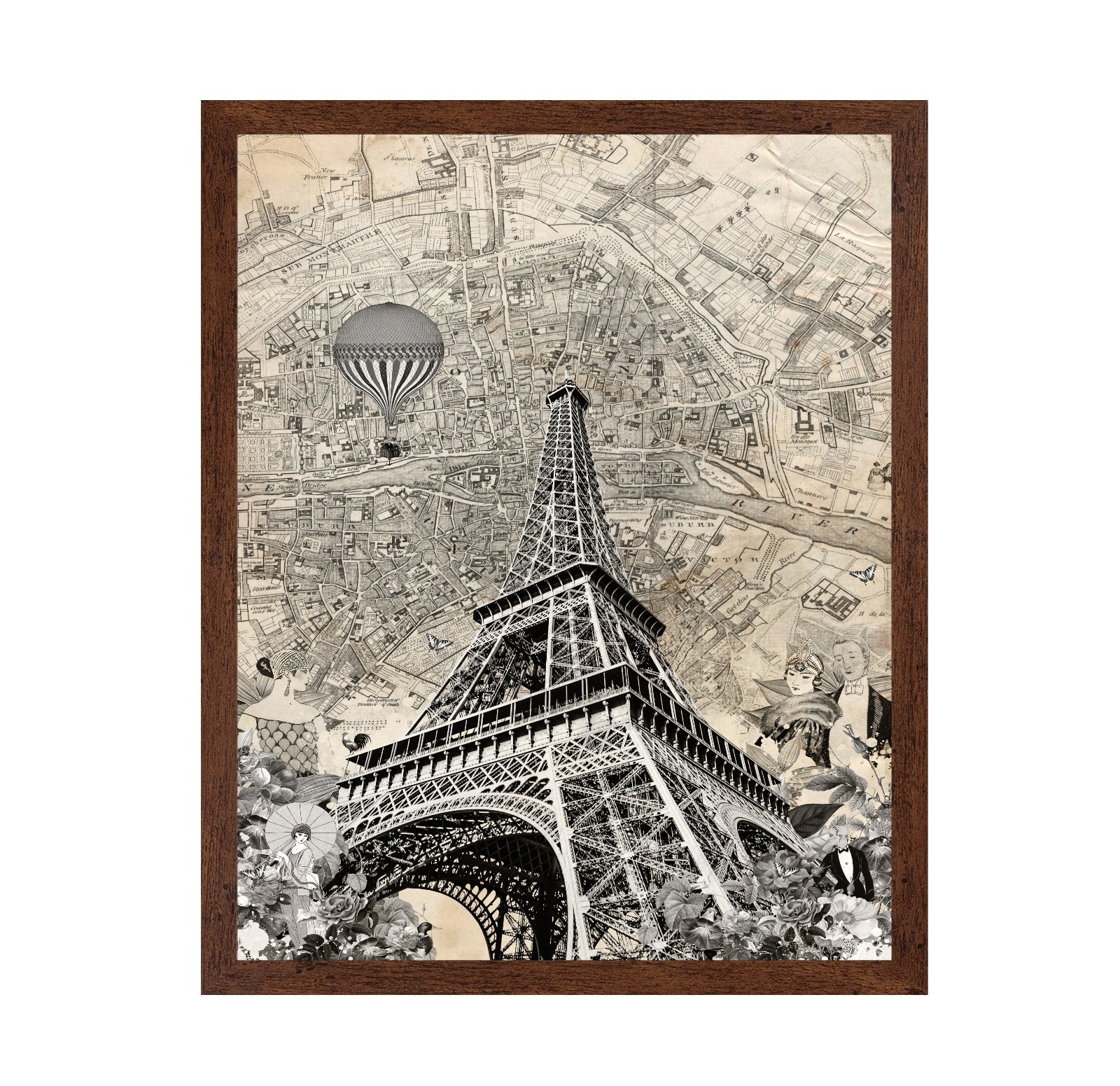 Paris Vintage Collage No2