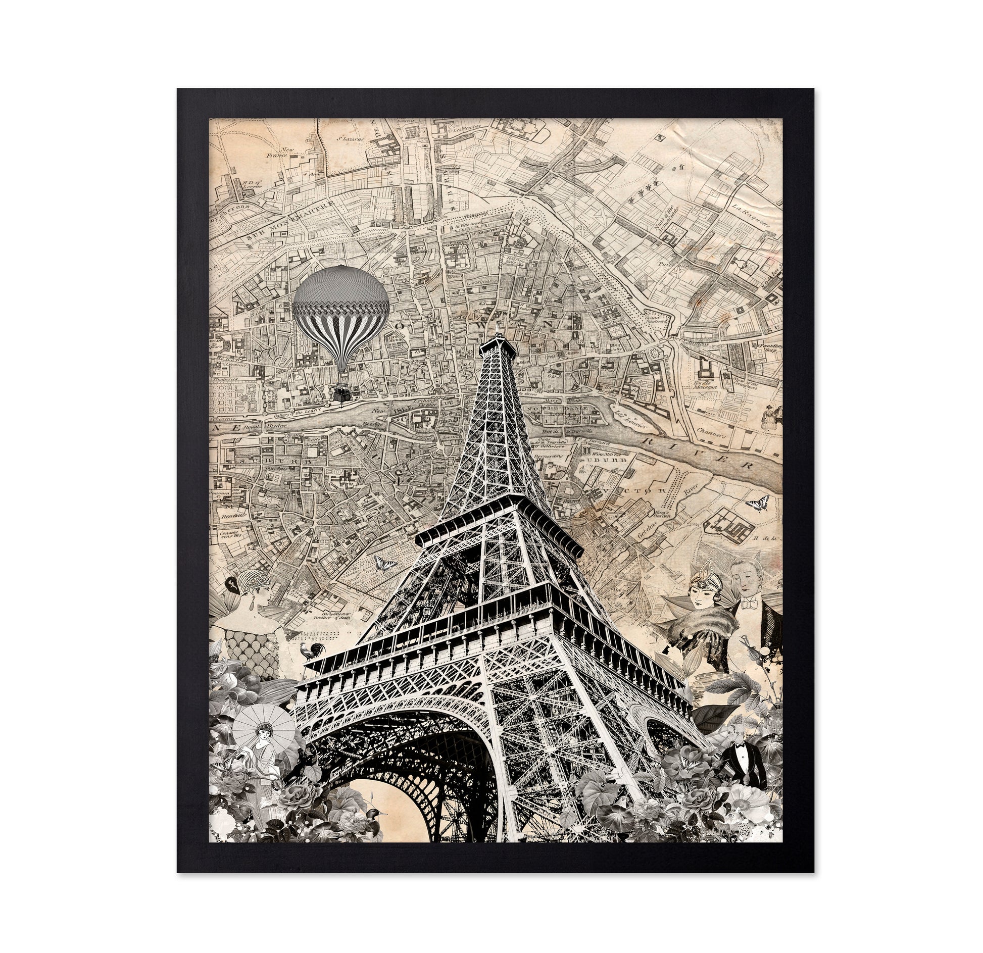 Paris Vintage Collage No2