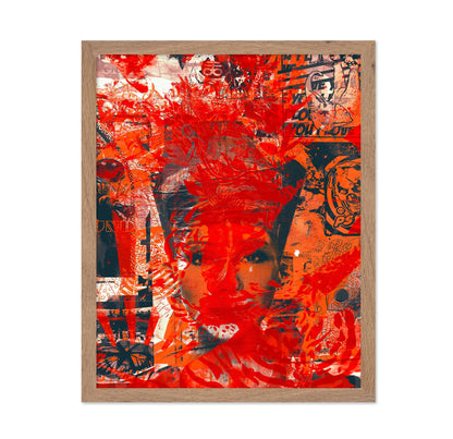 Red Chaos Portrait