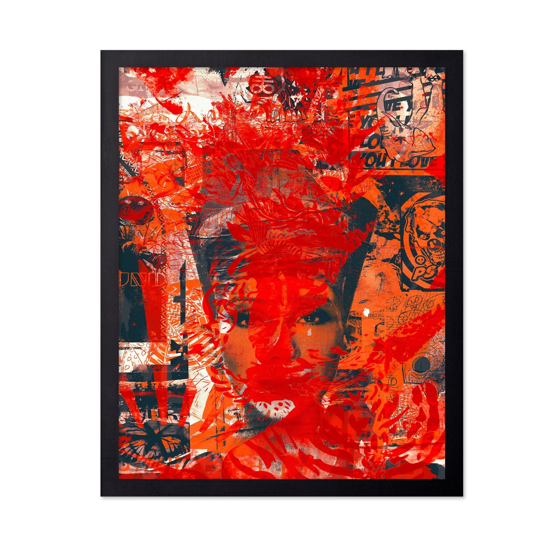 Red Chaos Portrait