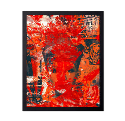 Red Chaos Portrait