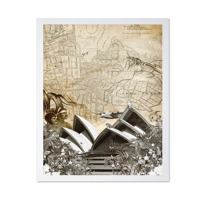 Sydney Map Collage