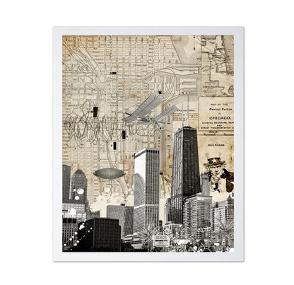Chicago Vintage Collage