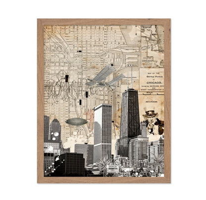 Chicago Vintage Collage
