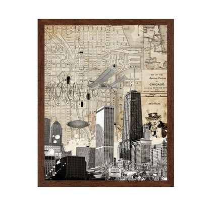 Chicago Vintage Collage