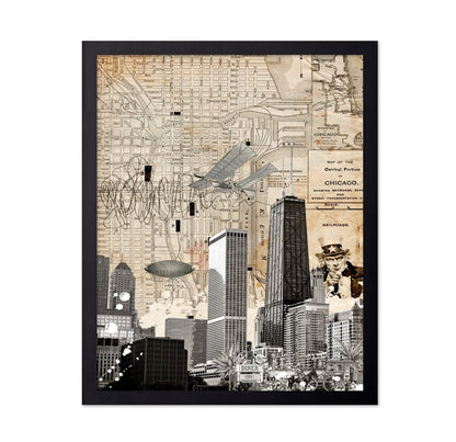 Chicago Vintage Collage