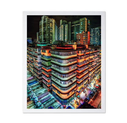 Neon City Blocks