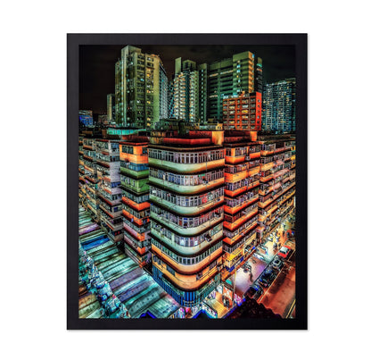 Neon City Blocks
