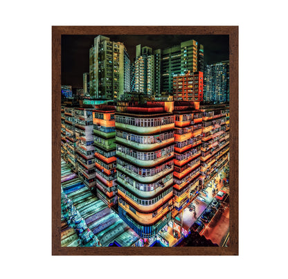 Neon City Blocks