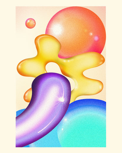 Glossy Color Forms