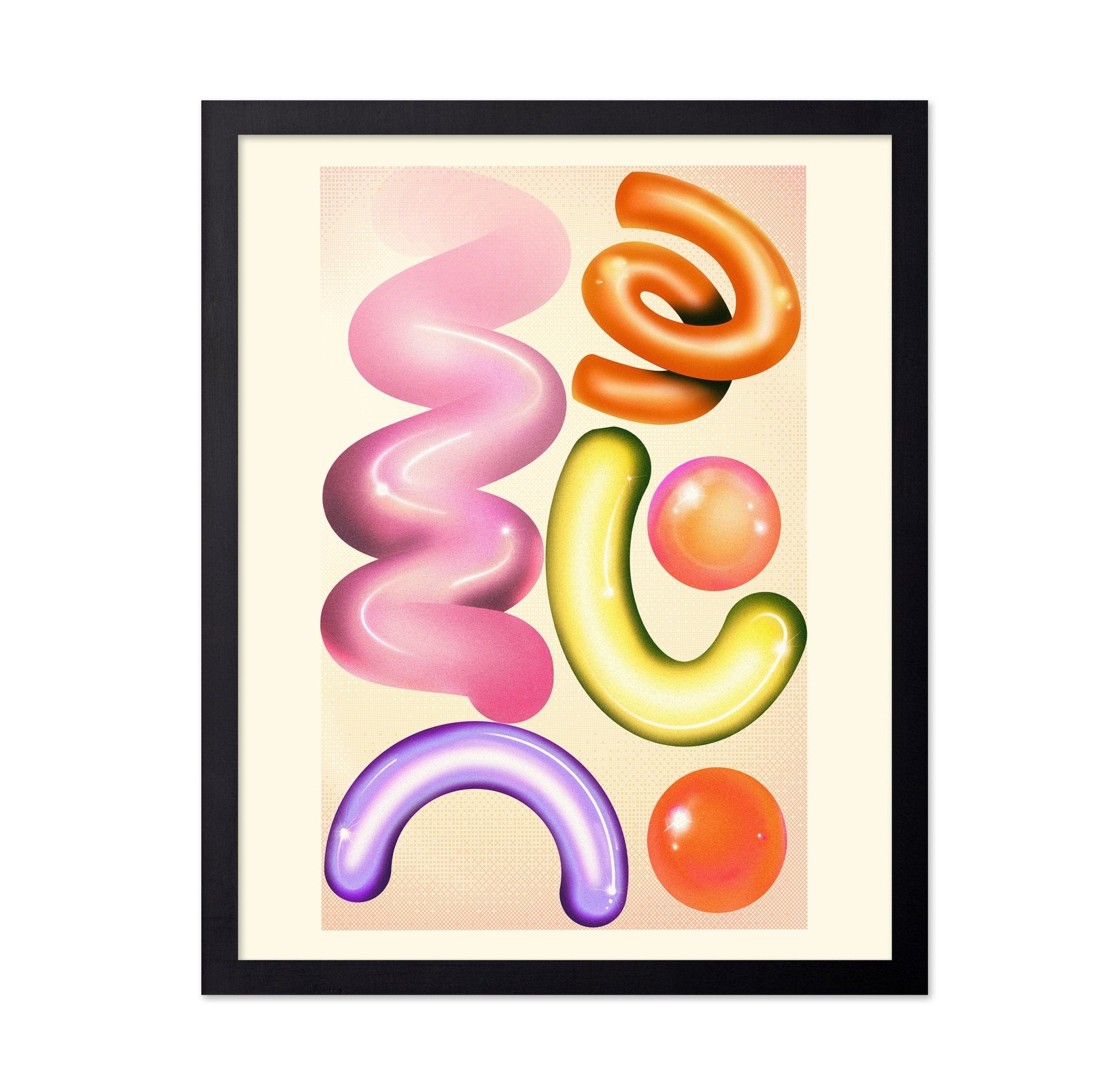 Glossy Abstract Shapes