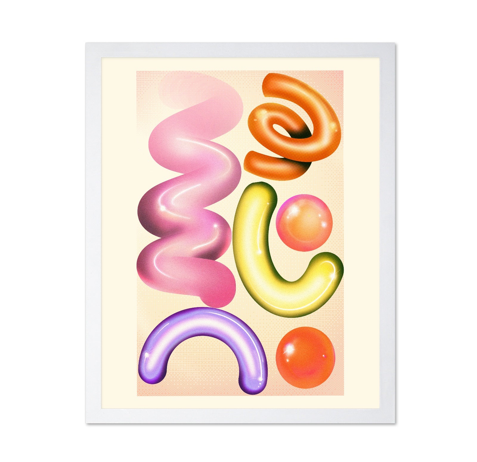 Glossy Abstract Shapes