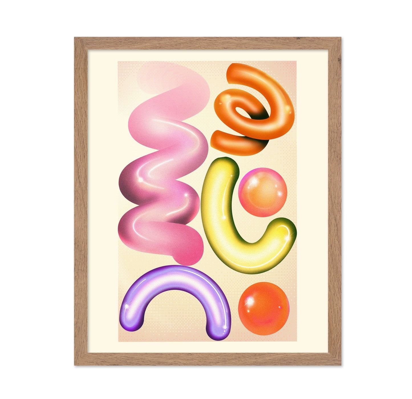 Glossy Abstract Shapes